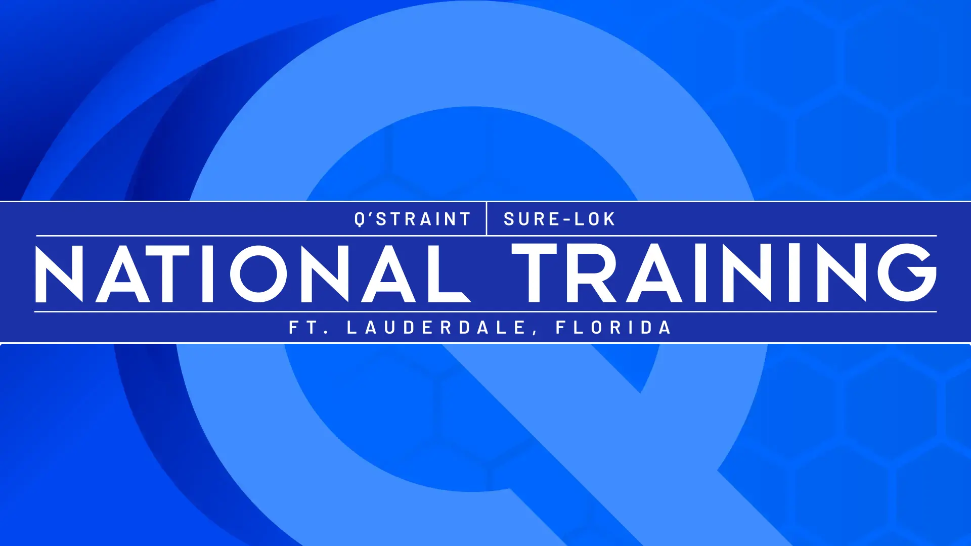 National Training Video